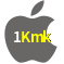Aplicativo 1Kmk para iOS